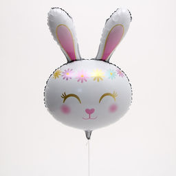 Шар фольгированный 32" «Белый кролик»