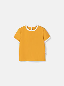 Комплект футболок Мёд/Деним/Серый меланж 3 шт - Bungly фото 6