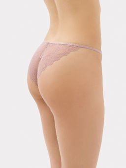 Цена за 2 штуки! Трусы женские слипы в светло-коричневом цвете кофейная роза1 412432