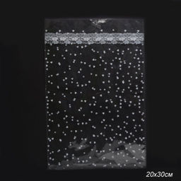 Цена за 100 шт. Пакет прозрачный 2,5 микр 20х30 / T-1233 /уп 100/10000/