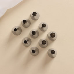 Набор кондитерский Доляна, 11 предметов: 10 насадок, мешок, МИКС фото 10