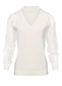 Пуловер, экрю - Heine фото 2