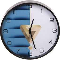 Часы настенные + пано 2шт "HOME STYLE" Незнакомка, черный корпус