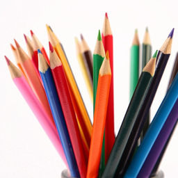 Цветные карандаши, 24 цвета, «Минни Маус и единорог»