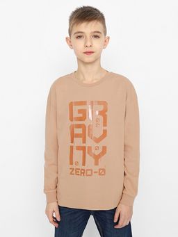 CRB wear/CSJB 63476-31-355 Джемпер для мальчика,бежевый/Ex.Cherubino