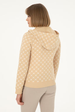 Женский свитшот песочного цвета Неожиданная скидка в корзине - U.s. polo assn фото 5