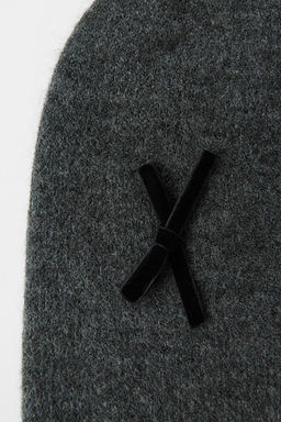 BOW DETAIL KNIT BEANIE - Zara фото 5