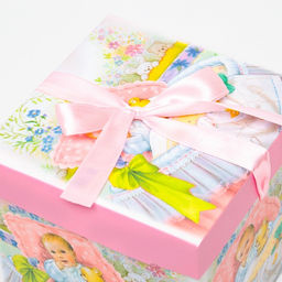 Цена за 12 шт. Коробка Самосборная Детская Девочкам 15х15х15 см - Simaland фото 3