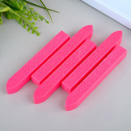 Цена за 5 шт. Сургуч для печати Розовый - Simaland фото 3