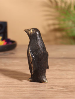 Сувенир «Пингвин», 3×3×7 см, бронза