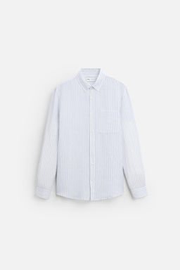 COTTON - LINEN SHIRT - Zara фото 38