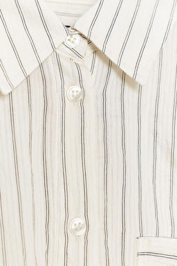 ZW COLLECTION STRIPED SHIRT - Zara фото 9