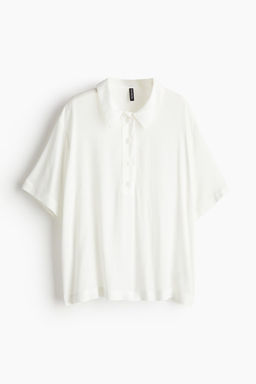 Polo en crepe transparente - H&m фото 5