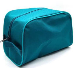 Косметичка "ЛЯГУШКА" (22,5 х13 х h13) Бирюзовая