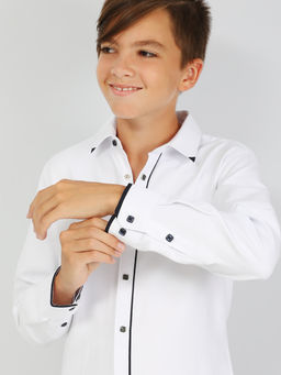 Рубашка для мальчика Соль&Перец длинный рукав  фото 6