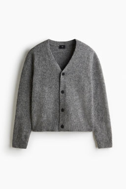 C?rdigan mullido Loose Fit