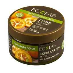 ECOLAB Скраб Сахар д/тела Детокс 250гр банка