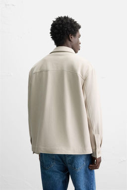 COMFORT TEXTURED OVERSHIRT - Zara фото 3