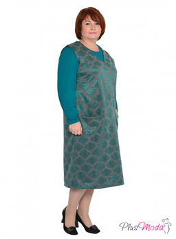 Платье Модель №536 размеры 44-84 - Plusmoda фото 5