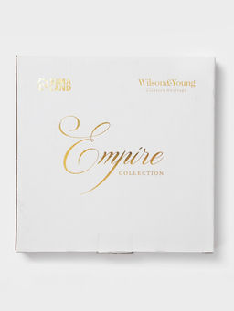 Тарелка WY Empire, d=23 см, фарфор, белая