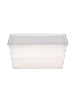 Ящики пластиковые для хранения, с крышкой, набор 2 шт.: 10 л, 16 л, прозрачно-матовый - Соломон фото 11