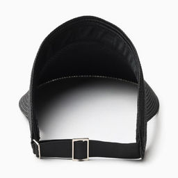 Козырёк женский MINAKU, чёрный, размер 58, целлюлоза