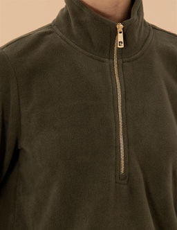 Kahverengi Regular Fit Polar Sweatshirt - Pierre cardin фото 7