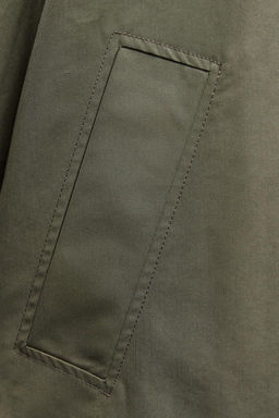ZW COLLECTION SHORT HOODED TRENCH COAT - Zara фото 10