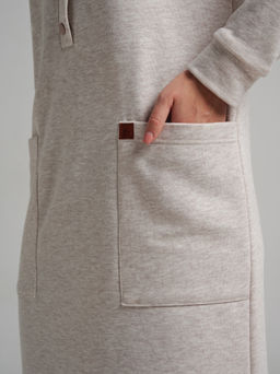 978 Платье "Меланж/капучино"