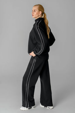 Арт. 2914 Костюм с начесом женский 44-52 (5 шт) Цвет:черный