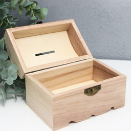 Шкатулка для росписи дерево «Сундучок», для творчества, декора, 8×8×12 см