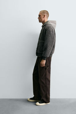 TEXTURED CARDIGAN WITH POCKETS - Zara фото 4