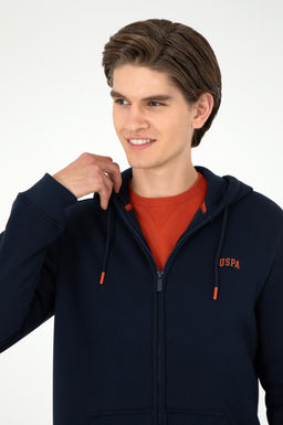 Мужской темно-синий свитшот - U.s. polo assn фото 2