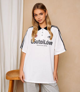 Футболка #КТ1716, белый