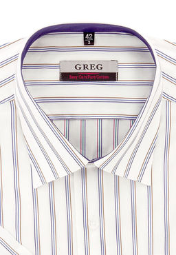 Сорочка мужская короткий рукав GREG Gb161/301/144/Z/1