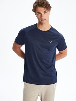 Bisiklet Yaka Erkek Spor Ti??rt