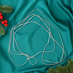 Цена за 4 шт. Бусы на ёлку Шарики, длина 2.7 м, d=4 мм, МИКС - Зимнее волшебство фото 3