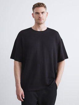 B?y?k Beden Bisiklet Yaka Erkek Ti??rt