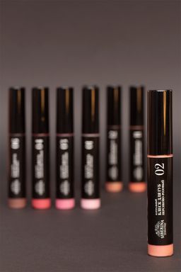 Блеск для губ 02 Персиково-розовый - Siberina фото 2