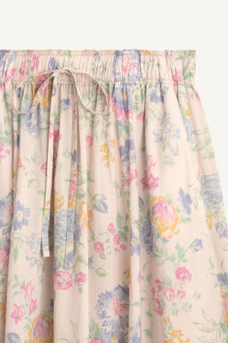 FLWRS SKRT CTTN / Crudo medio - Zara фото 7