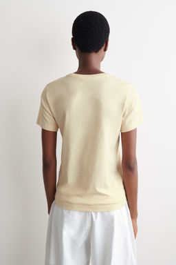 CAMISETA DE ALGOD?N DE CUELLO REDONDO - H&m фото 11