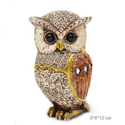 Статуэтка Сова 6х6х12 / 6132 /уп 96/ - ГалеонТрейд фото 3