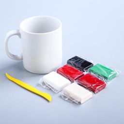 Набор для декора кружки полимерной глиной Новый год!, Микки Маус - Disney фото 3