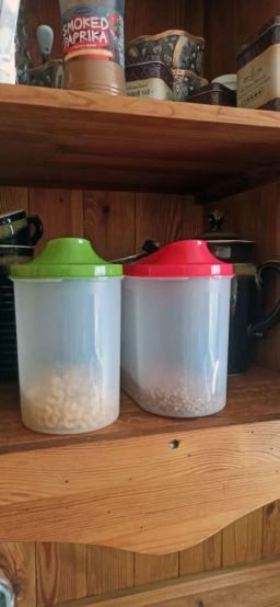 Банка 1,5л для сыпучих продуктов овал - Полимербыт фото 4