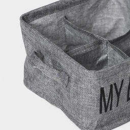 Органайзер для хранения белья Доляна My Basket, 4 ячейки, 202012 см, серый  фото 3
