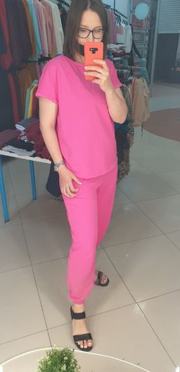 футер 2хнитка, самое высокое качество пенье, 95% хлопок, 5% лайкра Костюм - Knitka wear фото 3