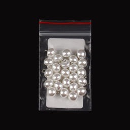 Цена за 24 шт. Пуговица на ножке, d=8 мм, белая