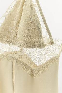 LIMITED EDITION SATIN LACE TOP
