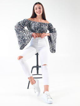 Кеды 180.2987w. Белый бартон R/