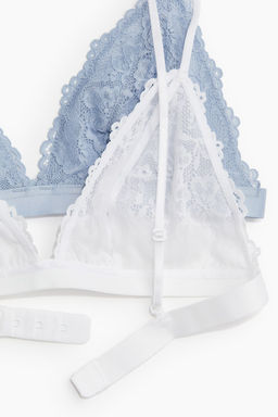 Pack de 2 sujetadores suaves de encaje - H&m фото 6